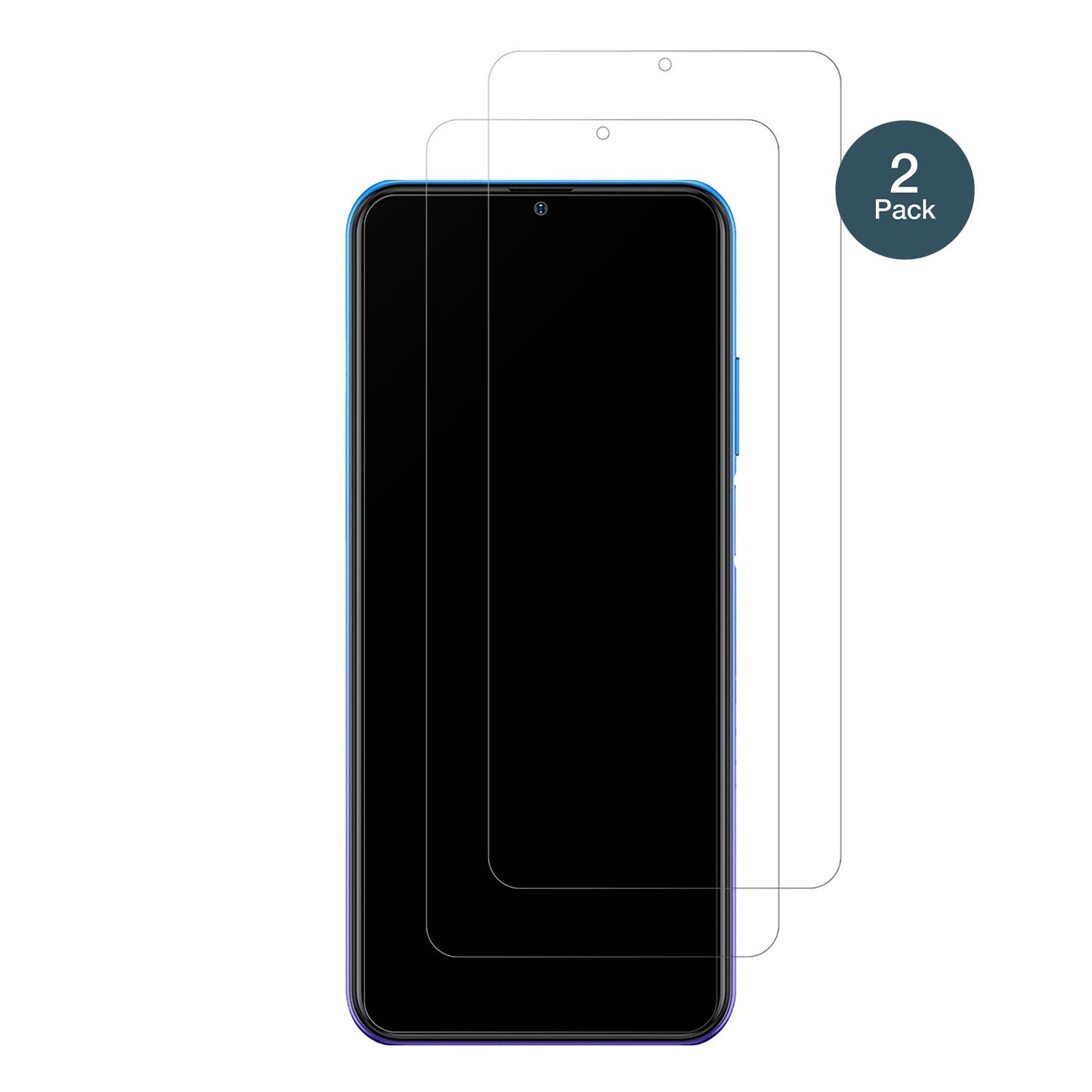 1x 9H Schutzfolie matt für Ulefone Note 12P Panzer (2)