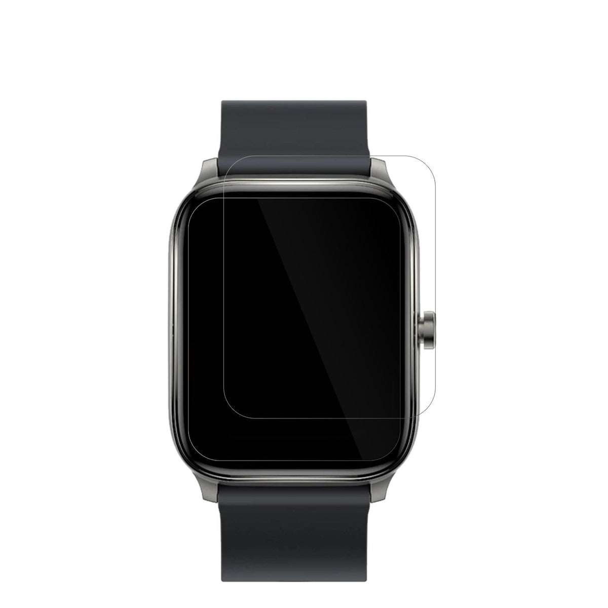 1x Schutzfolie klar für Haylou GST Smartwatch Disp (2)
