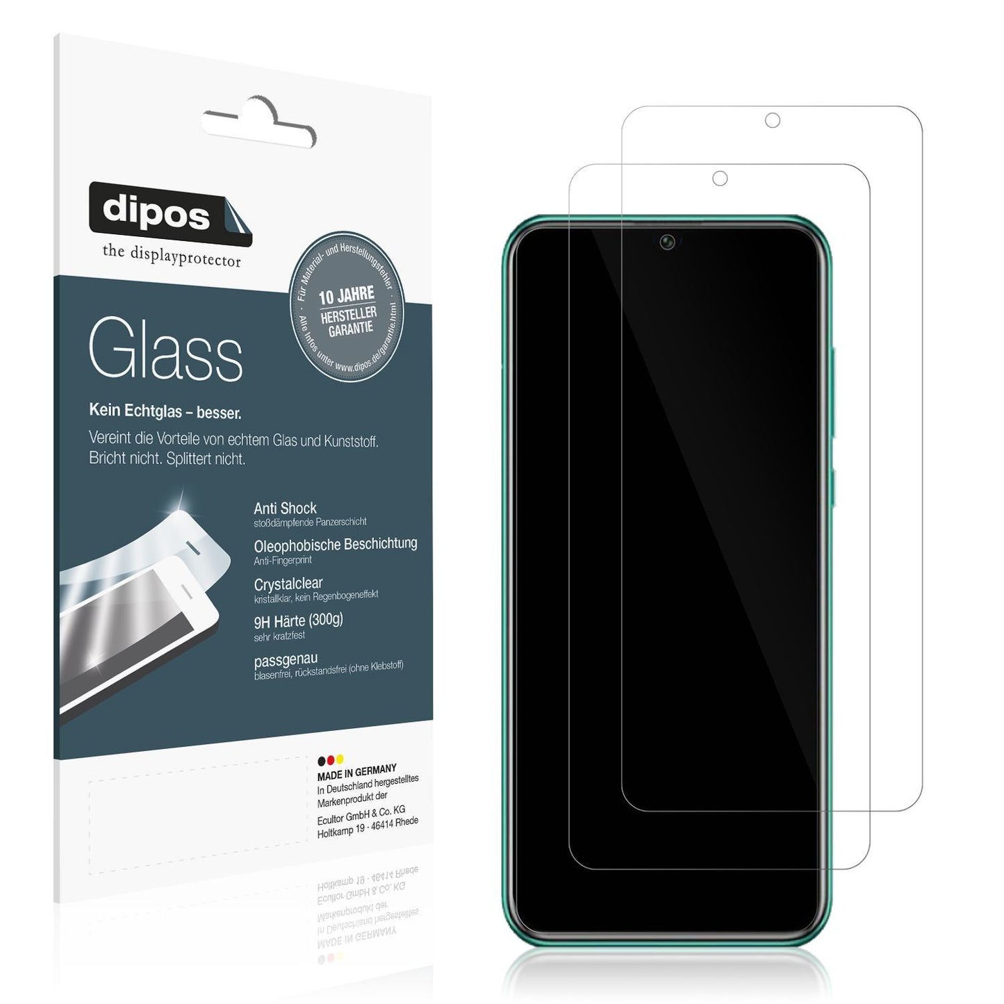 1x 9H Schutzfolie für Huawei Enjoy 50 Pro Panzerfo (1)