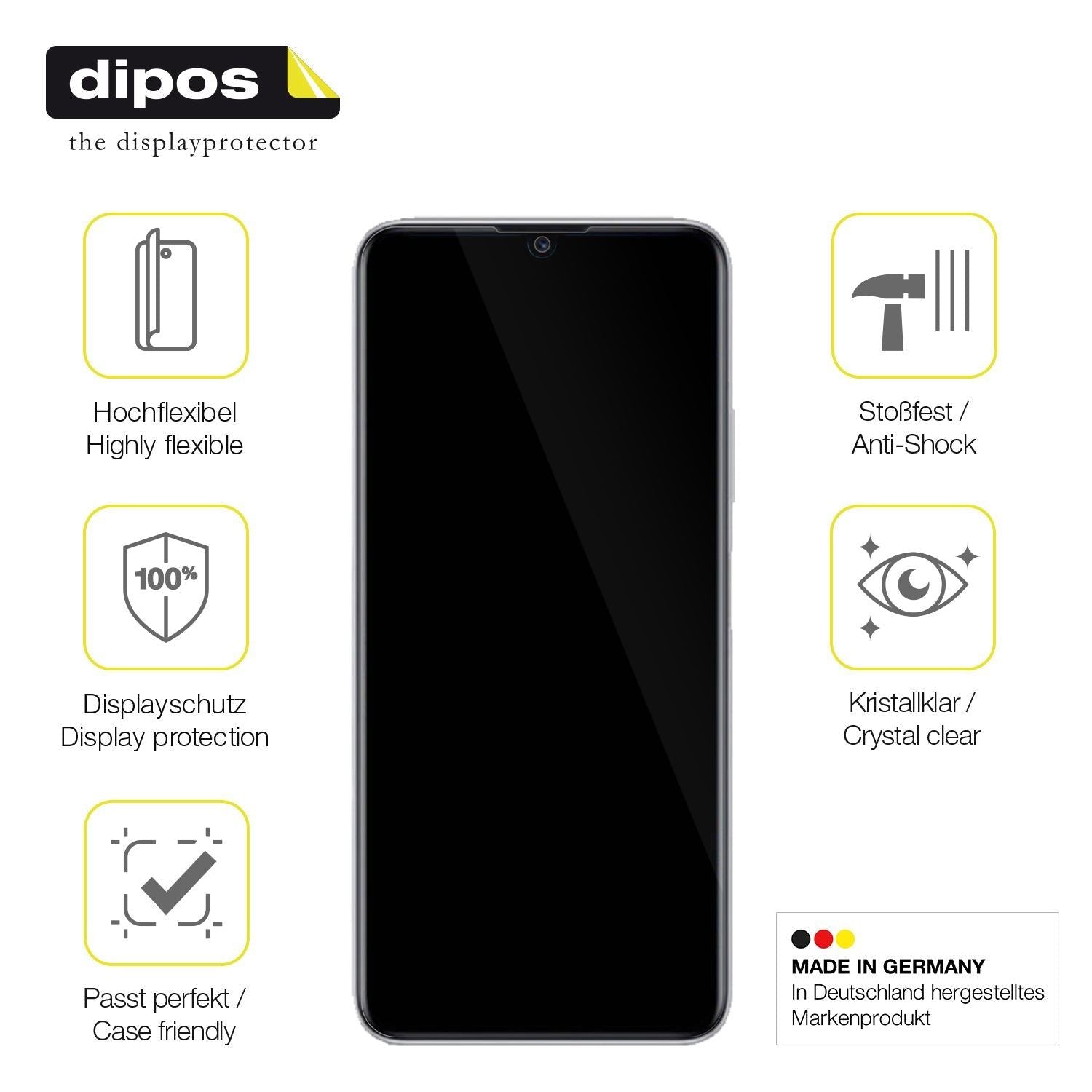 2x 3D Full Cover Schutzfolie für HUAWEI Enjoy 50 (7)