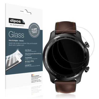 2x 9H Schutzfolie für Ticwatch Pro 3 Ultra Panzerf (1)