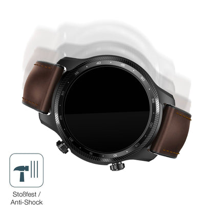 2x 9H Schutzfolie für Ticwatch Pro 3 Ultra Panzerf (4)