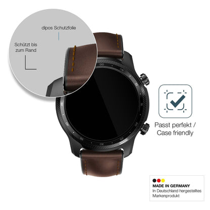 2x 9H Schutzfolie für Ticwatch Pro 3 Ultra Panzerf (6)