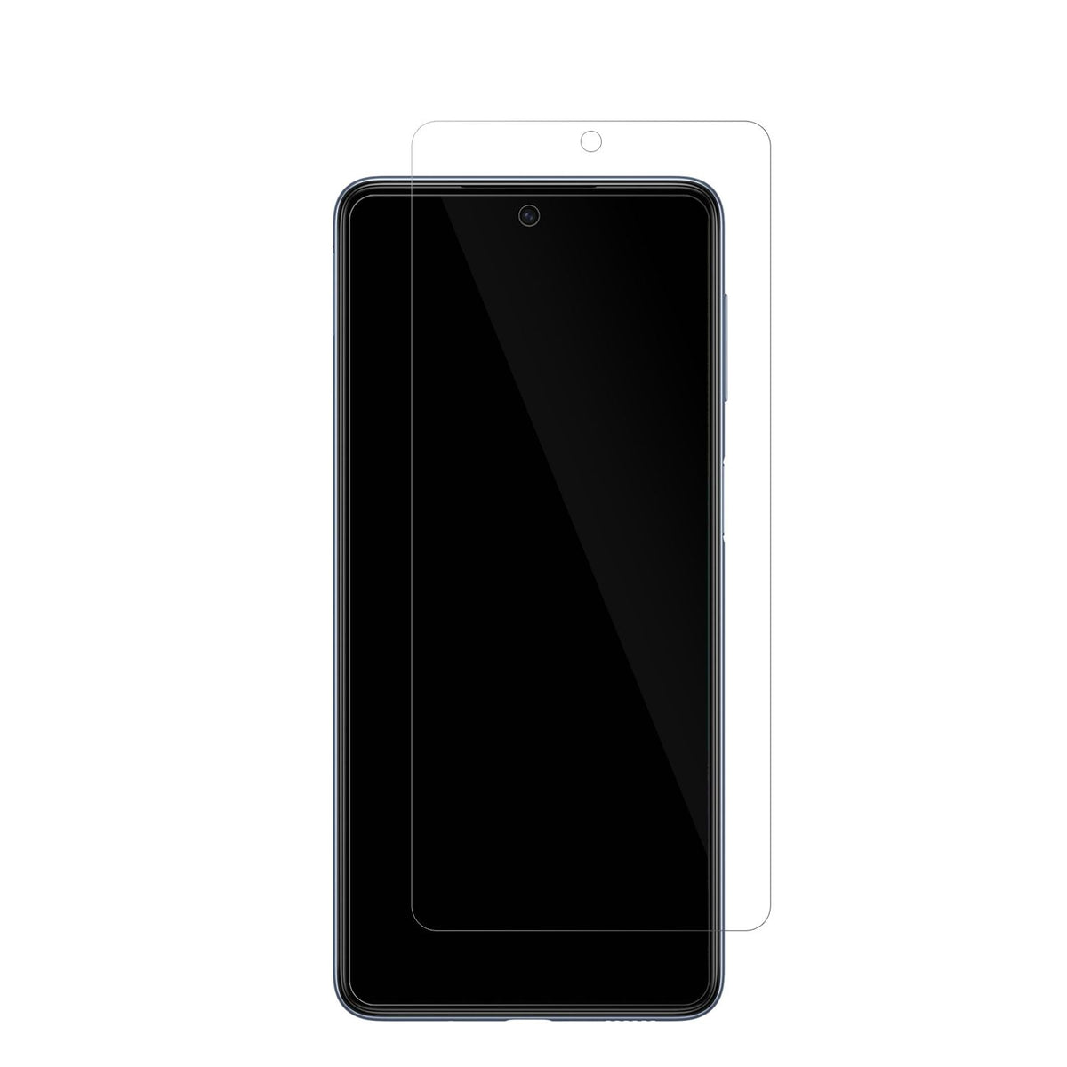 5x Schutzfolie klar für Samsung Galaxy M53 5G Disp (2)