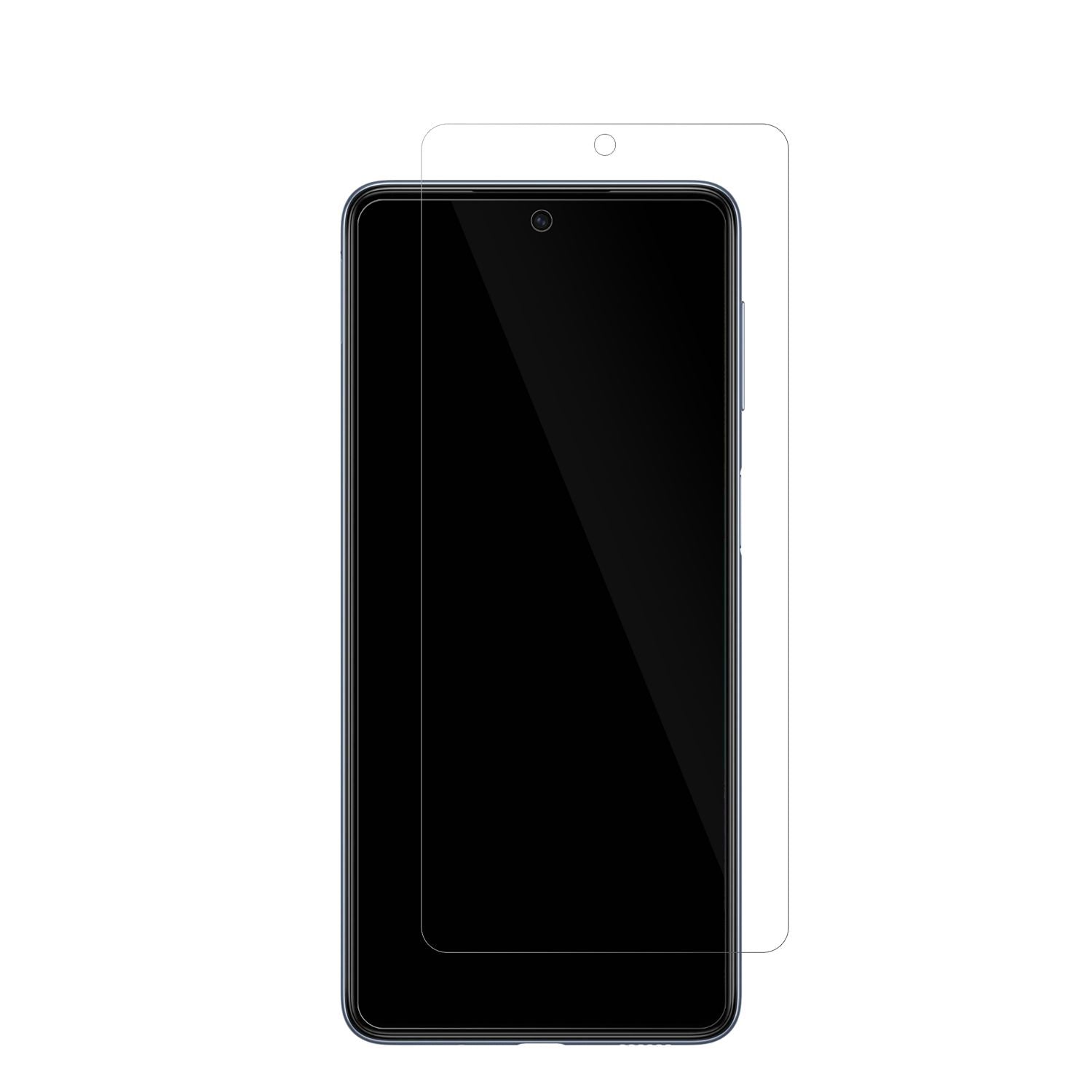 1x Schutzfolie klar für Samsung Galaxy M53 5G Disp (2)