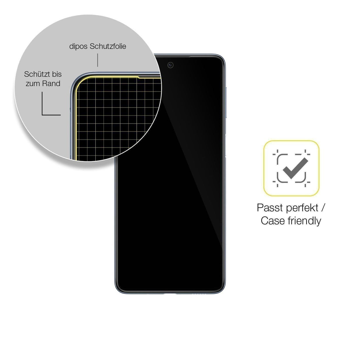 2x 3D Full Cover Schutzfolie für Samsung Galaxy M5 (6)