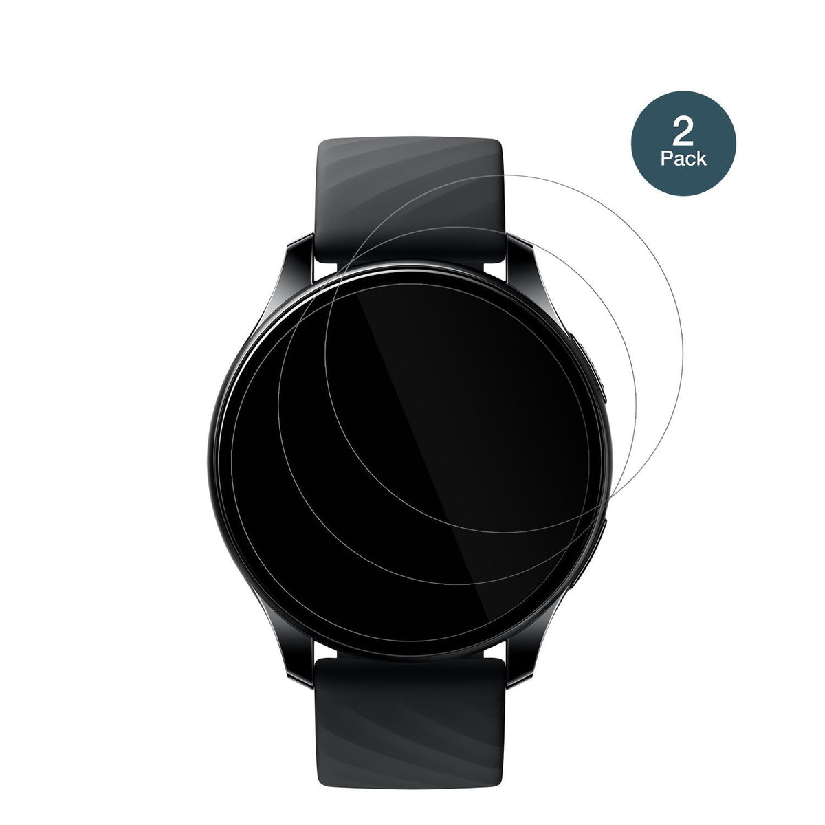 2x 9H Schutzfolie für OnePlus Nord Smartwatch Panz (2)