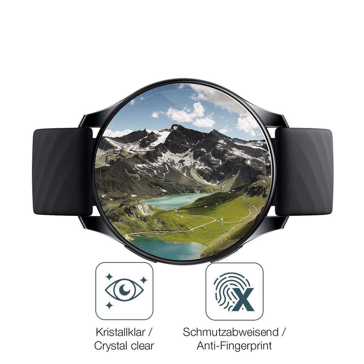 2x 9H Schutzfolie für OnePlus Nord Smartwatch Panz (5)
