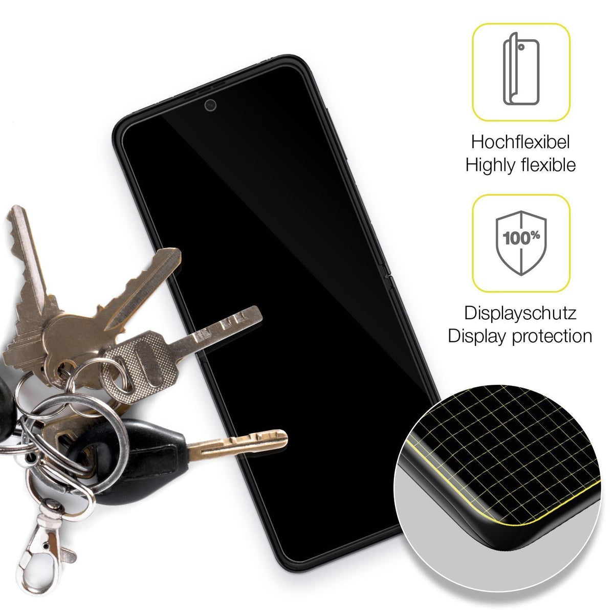 2x 3D Full Cover Schutzfolie für Samsung Galaxy Fl (3)