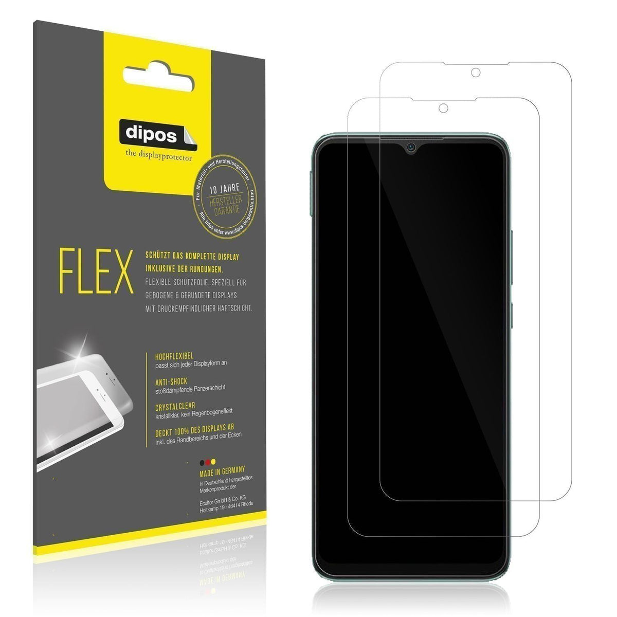 2x 3D Full Cover Schutzfolie für Xiaomi Poco C40 (1)