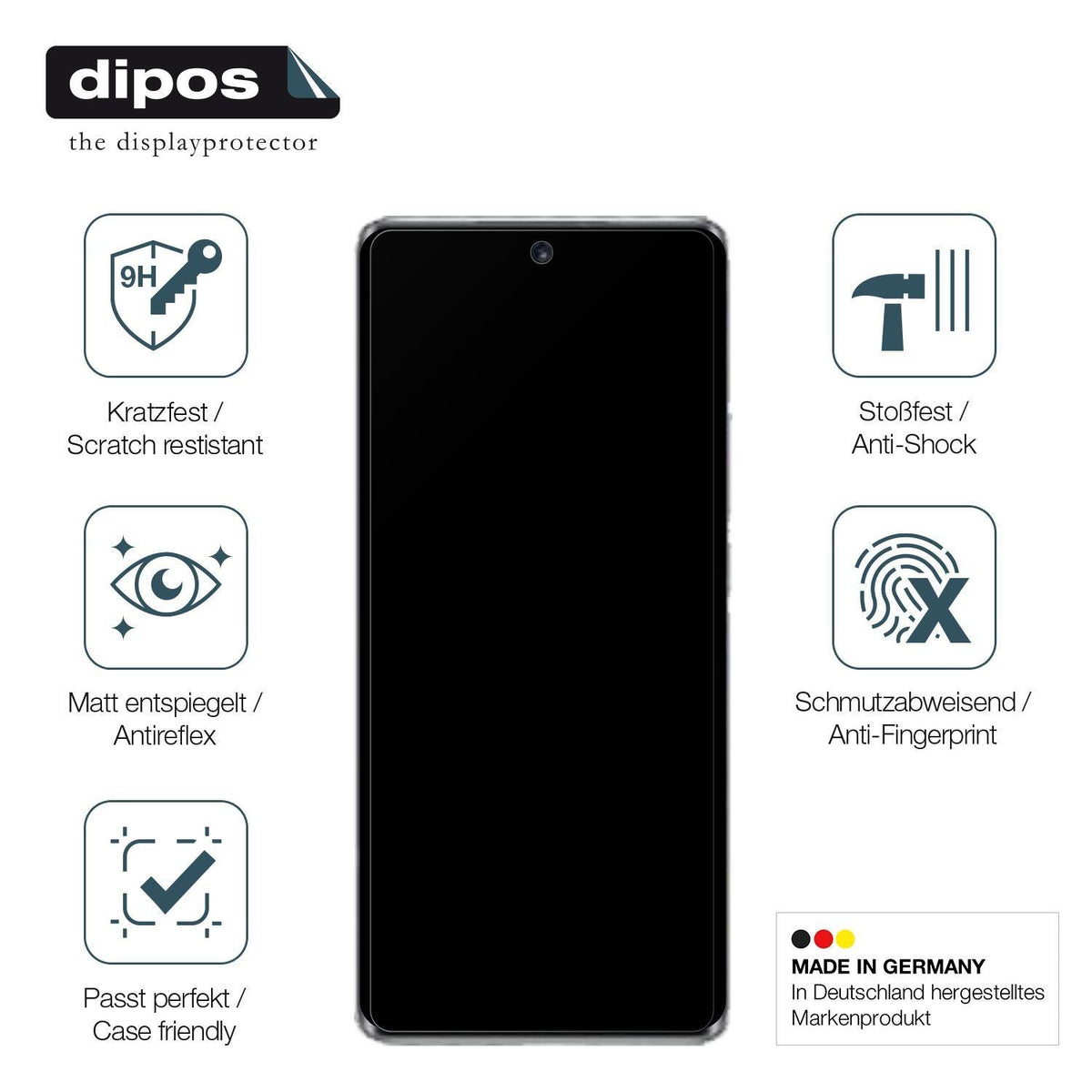 2x 9H Schutzfolie matt für Huawei Nova 10 Panzerfo (7)