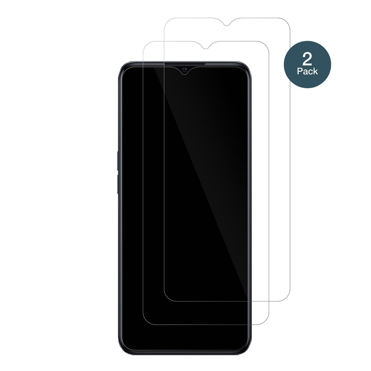 2x 9H Schutzfolie für OPPO A77 5G Panzerfolie (2)