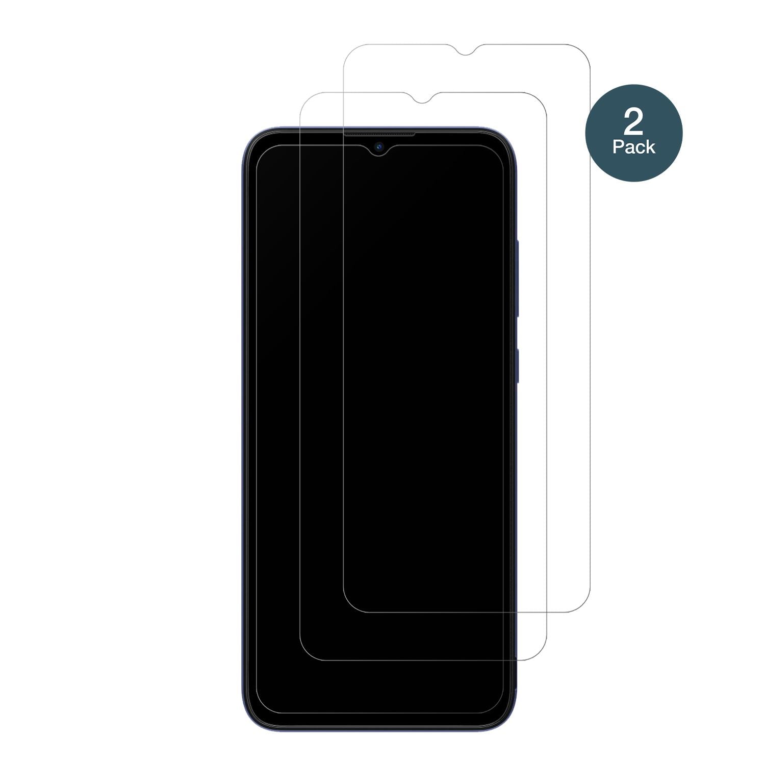2x 9H Schutzfolie matt für Nokia C21 Panzerfolie (2)