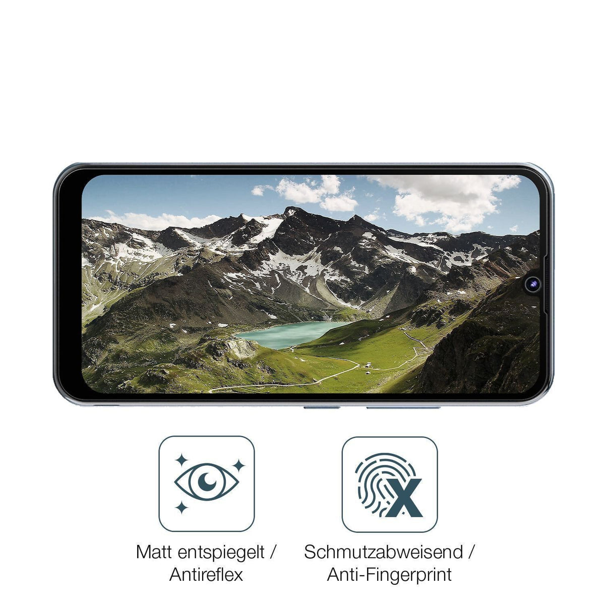 2x 9H Schutzfolie matt für Tecno Pop 5S Panzerfoli (5)