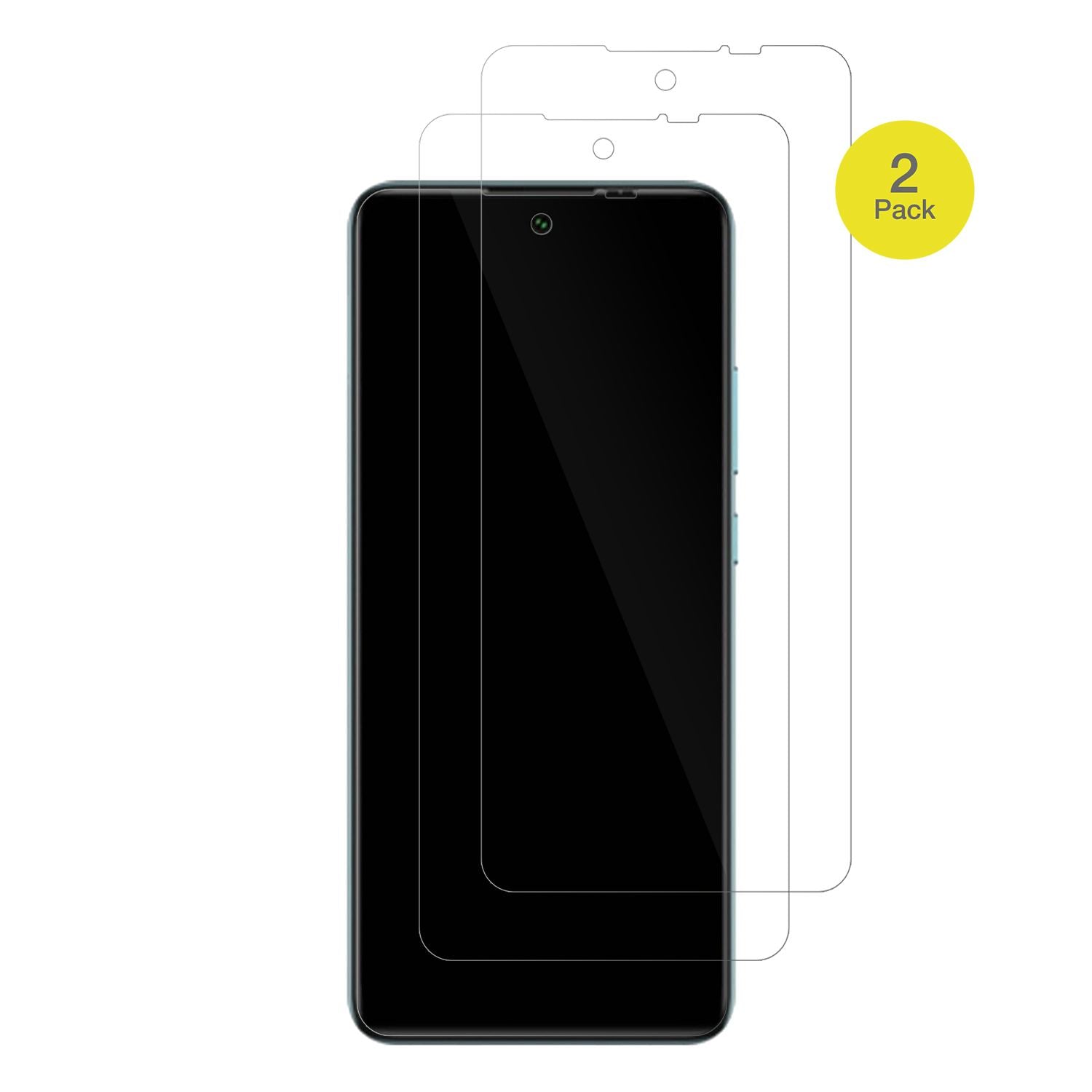1x 3D Full Cover Schutzfolie für General Mobile GM (2)