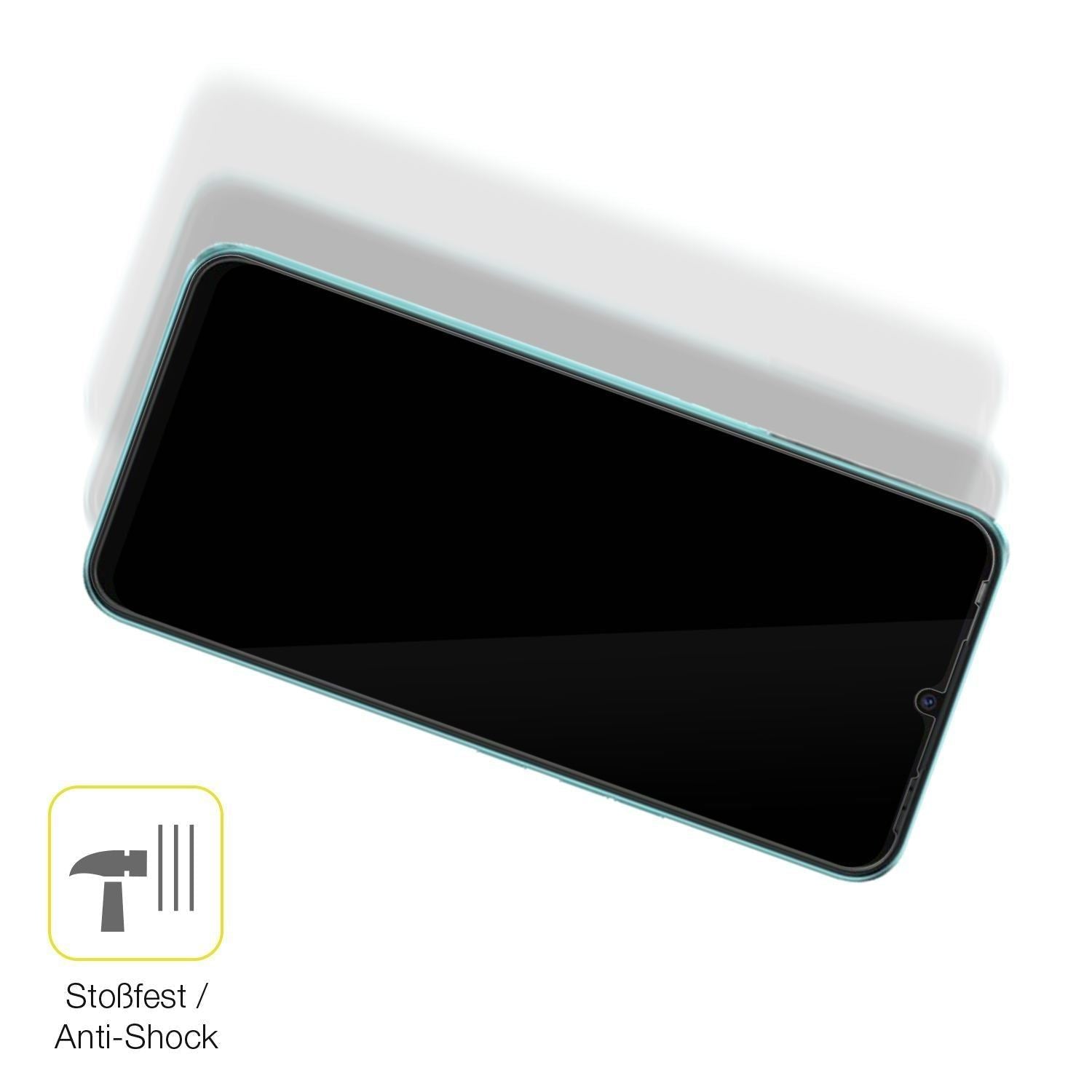 2x 3D Full Cover Schutzfolie für Tecno Spark Go 20 (4)