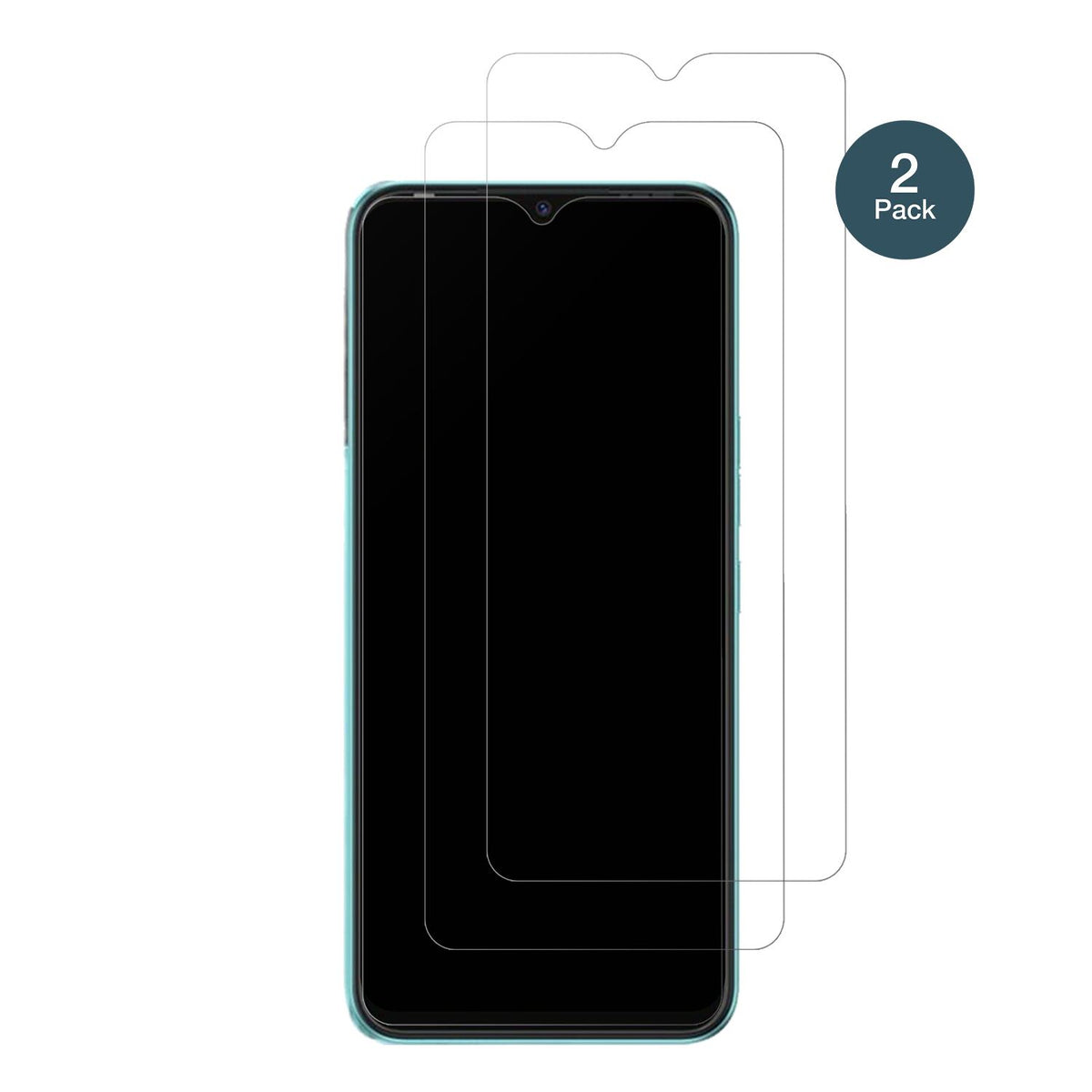 2x 9H Schutzfolie matt für Tecno Spark Go 2022 Pan (2)