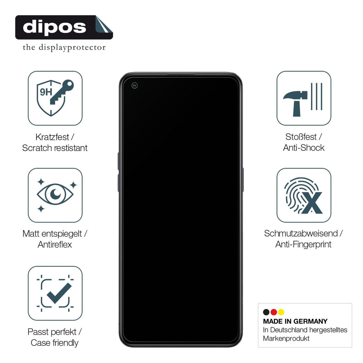 2x 9H Schutzfolie matt für Oppo Reno7 Lite 5G Panz (7)