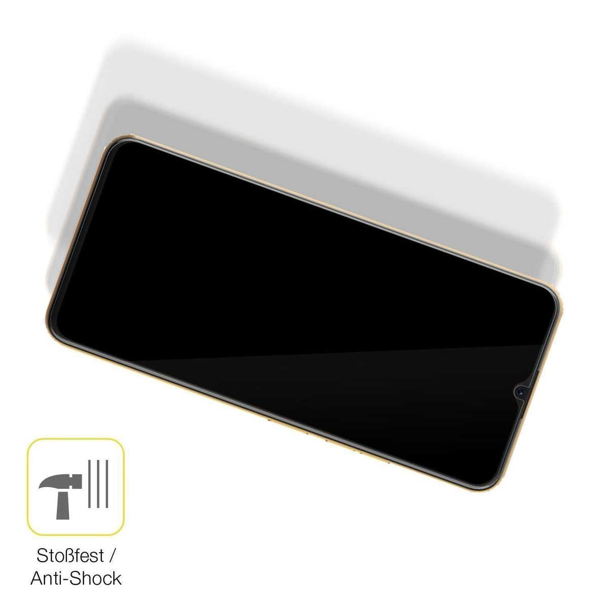 2x 3D Full Cover Schutzfolie für Coolpad Cool 20 P (4)