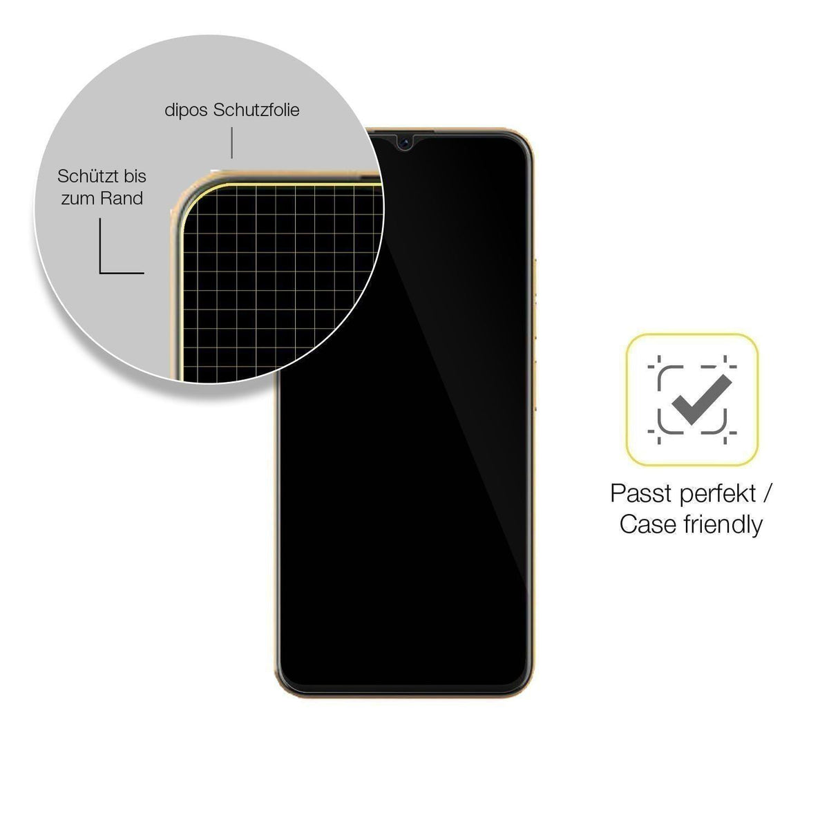 2x 3D Full Cover Schutzfolie für Coolpad Cool 20 P (6)