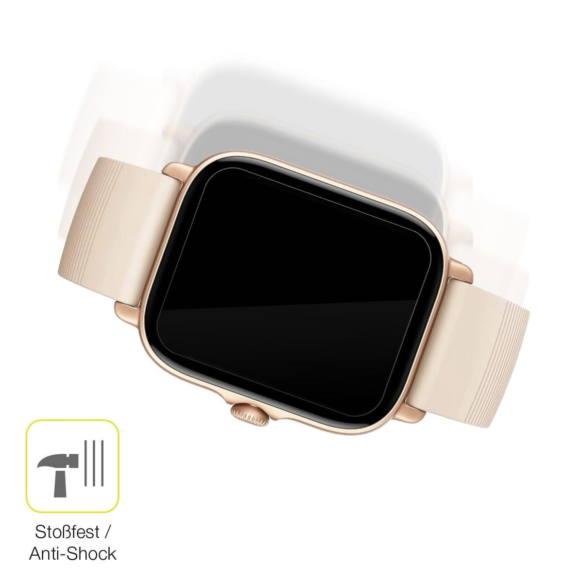 1x 3D Full Cover Schutzfolie für Amazfit GTS 3 (4)