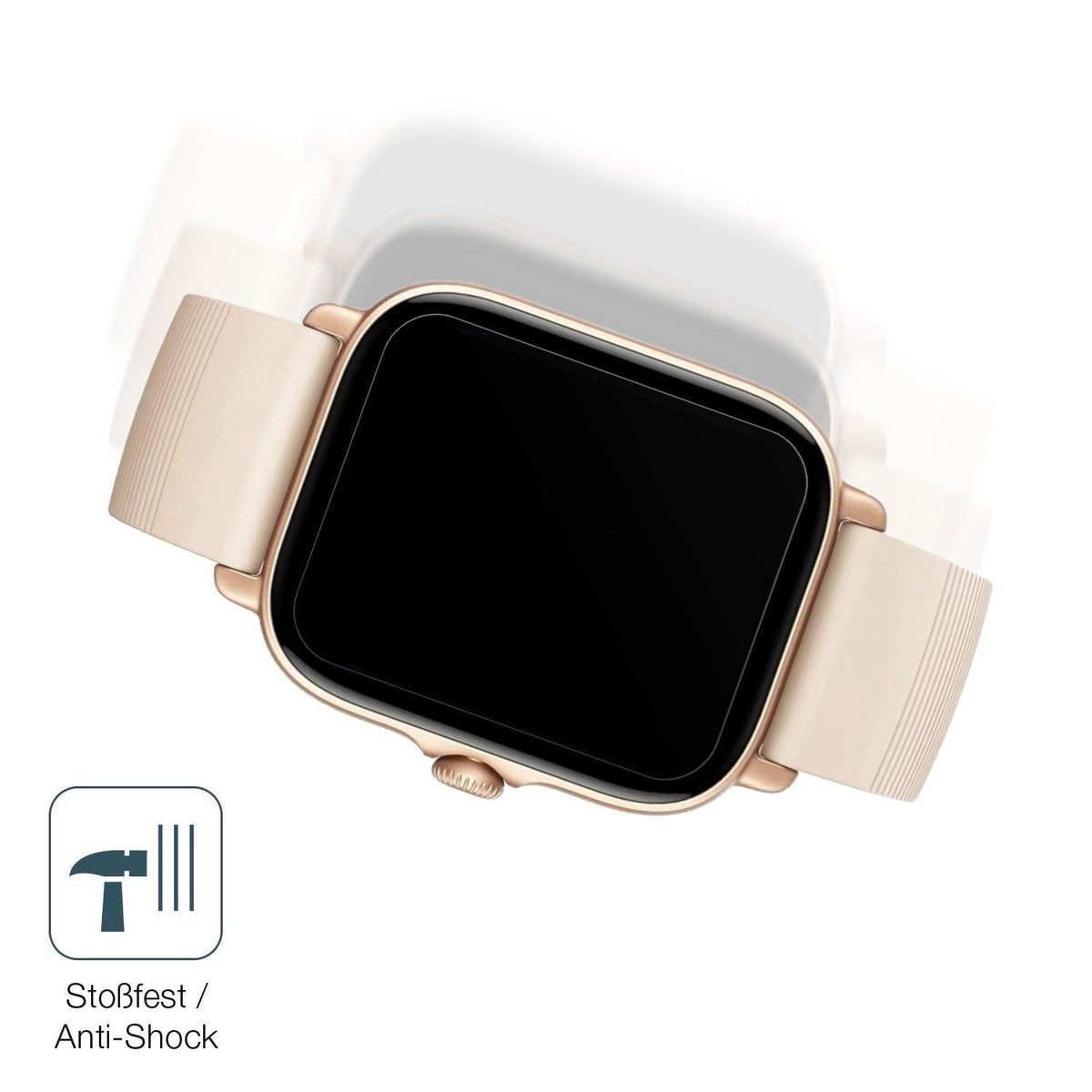 2x 9H Schutzfolie matt für Amazfit GTS 3 Panzerfol (4)