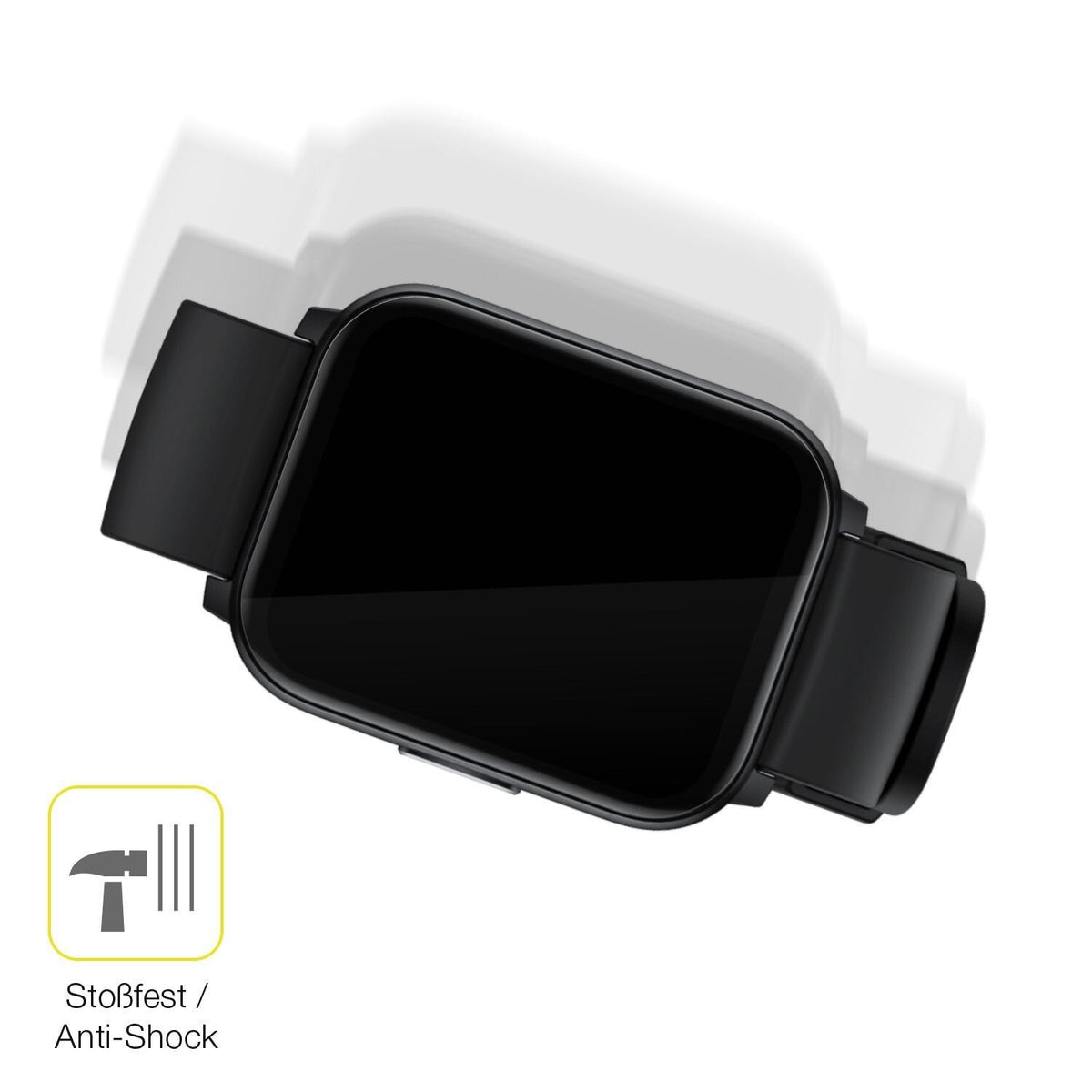 2x 3D Full Cover Schutzfolie für Realme Watch S100 (4)