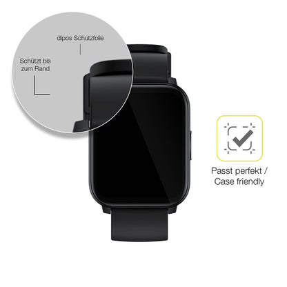 2x 3D Full Cover Schutzfolie für Realme Watch S100 (6)