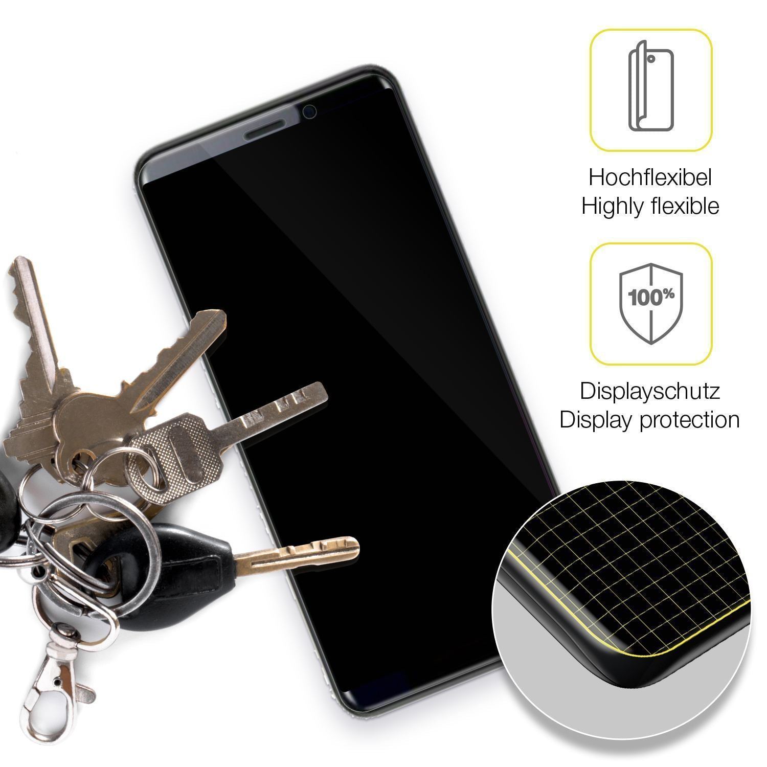 2x 3D Full Cover Schutzfolie für Coolpad Cool Play (3)