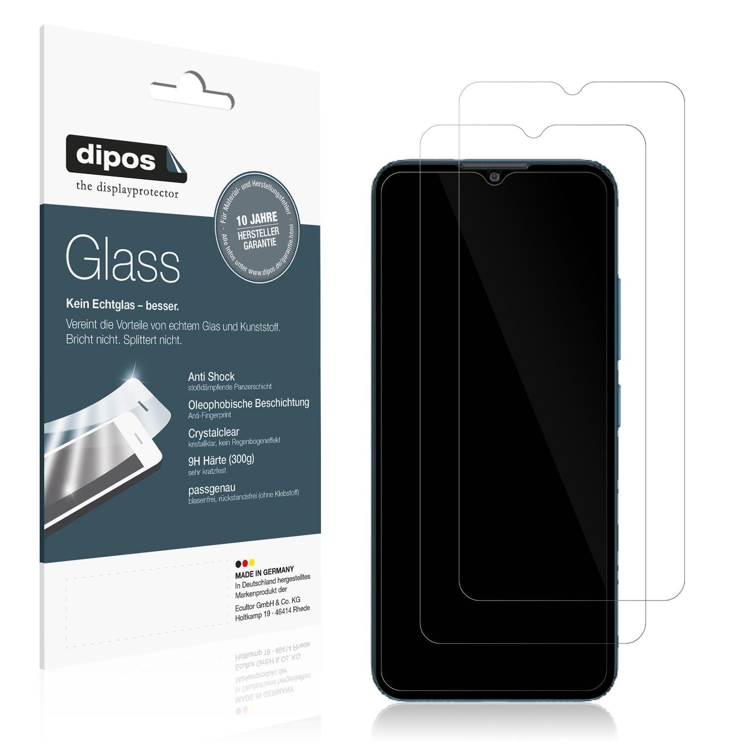 1x 9H Schutzfolie für Coolpad Cool 20 Panzerfolie (1)