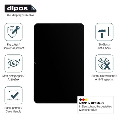 2x 9H Schutzfolie matt für OPPO Pad Air Panzerfoli (7)