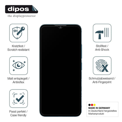 2x 9H Schutzfolie matt für Coolpad Cool 20 Panzerf (7)