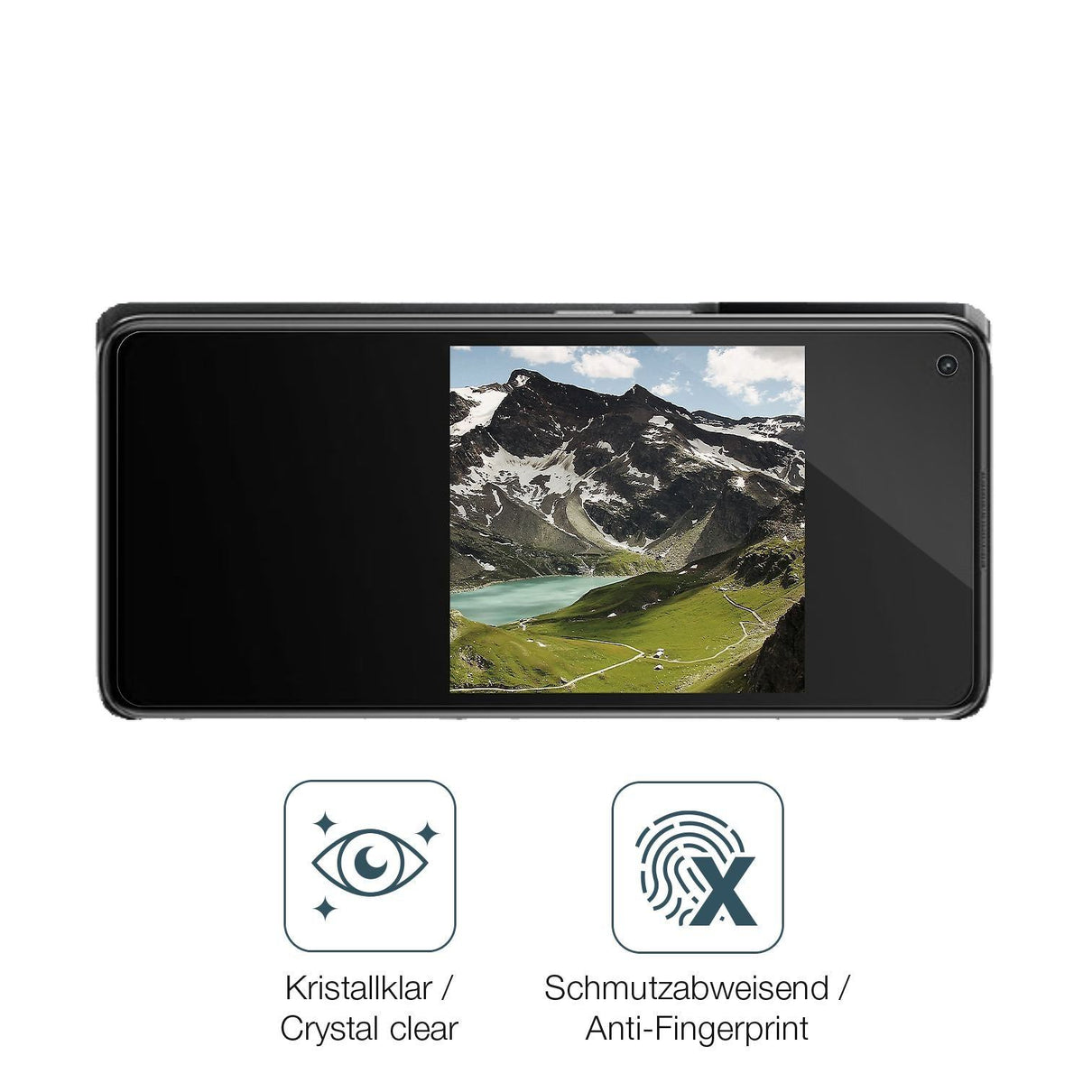 1x 9H Schutzfolie für Oppo K10 Pro 5G Panzerfolie (5)