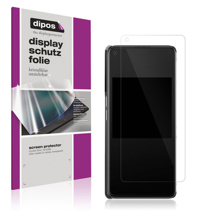 5x Schutzfolie klar für Oppo K10 Pro Display-Schut (1)