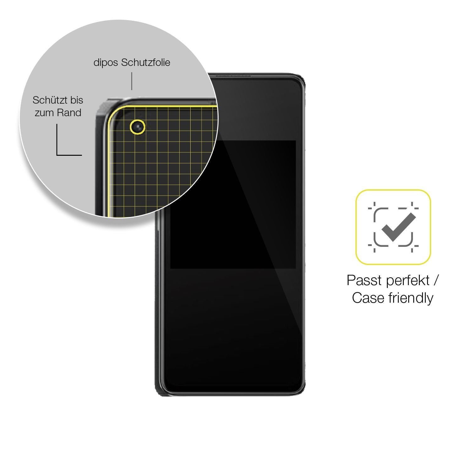 3x 3D Full Cover Schutzfolie für Oppo K10 Pro (6)