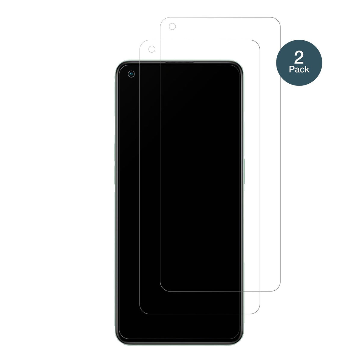 1x 9H Schutzfolie matt für Oppo Reno8 Lite Panzerf (2)