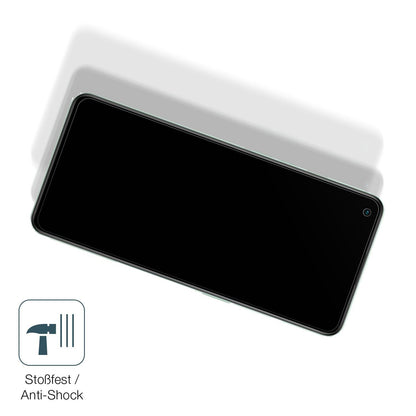 1x 9H Schutzfolie matt für Oppo Reno8 Lite Panzerf (4)