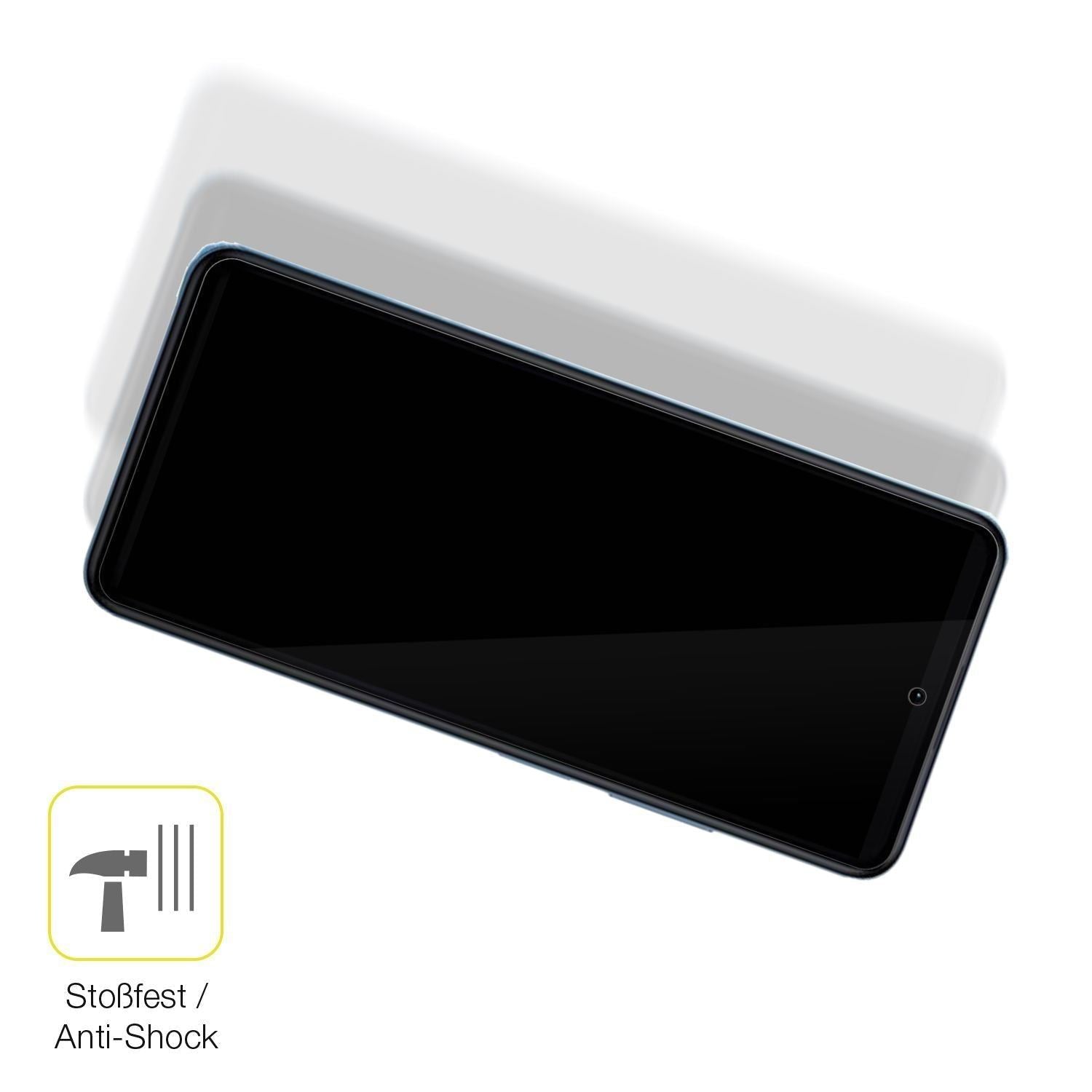 2x 3D Full Cover Schutzfolie für Xiaomi Redmi Note (4)
