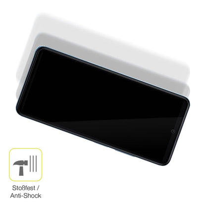 3x 3D Full Cover Schutzfolie für Xiaomi Redmi Note (4)