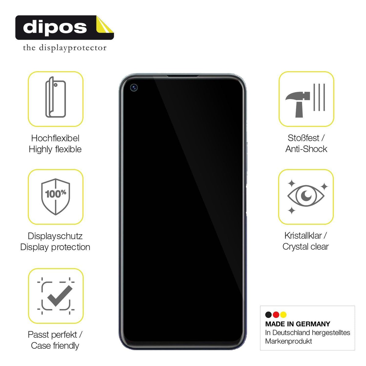 2x 3D Full Cover Schutzfolie für Vivo Y70t (7)