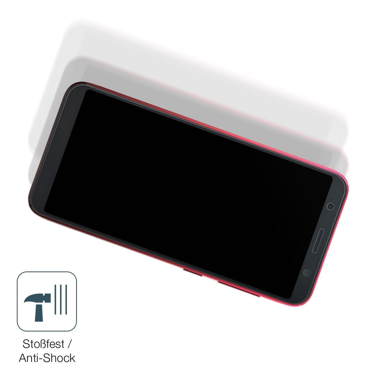 1x 9H Schutzfolie matt für Asus ZenFone Live (L2)  (4)