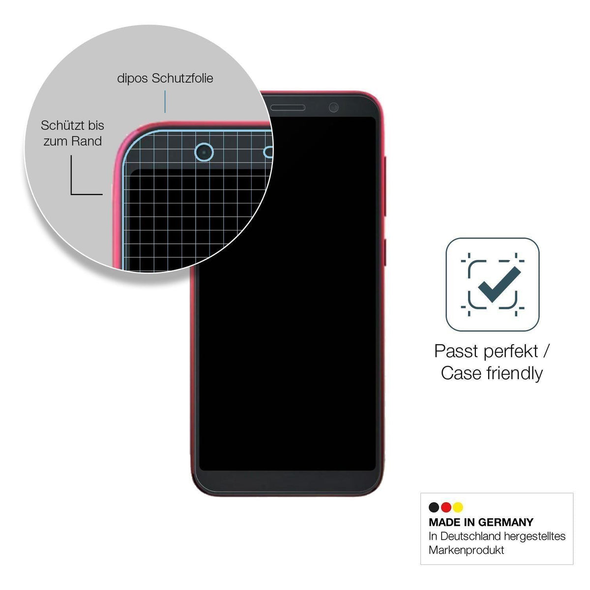1x 9H Schutzfolie matt für Asus ZenFone Live (L2)  (6)