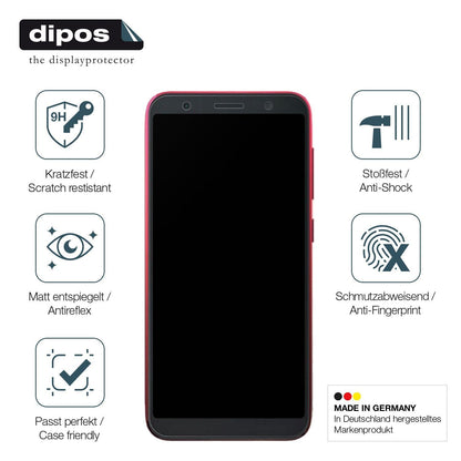 1x 9H Schutzfolie matt für Asus ZenFone Live (L2)  (7)
