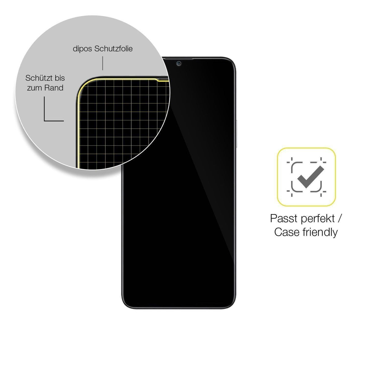 2x 3D Full Cover Schutzfolie für Honor Play 6T (6)