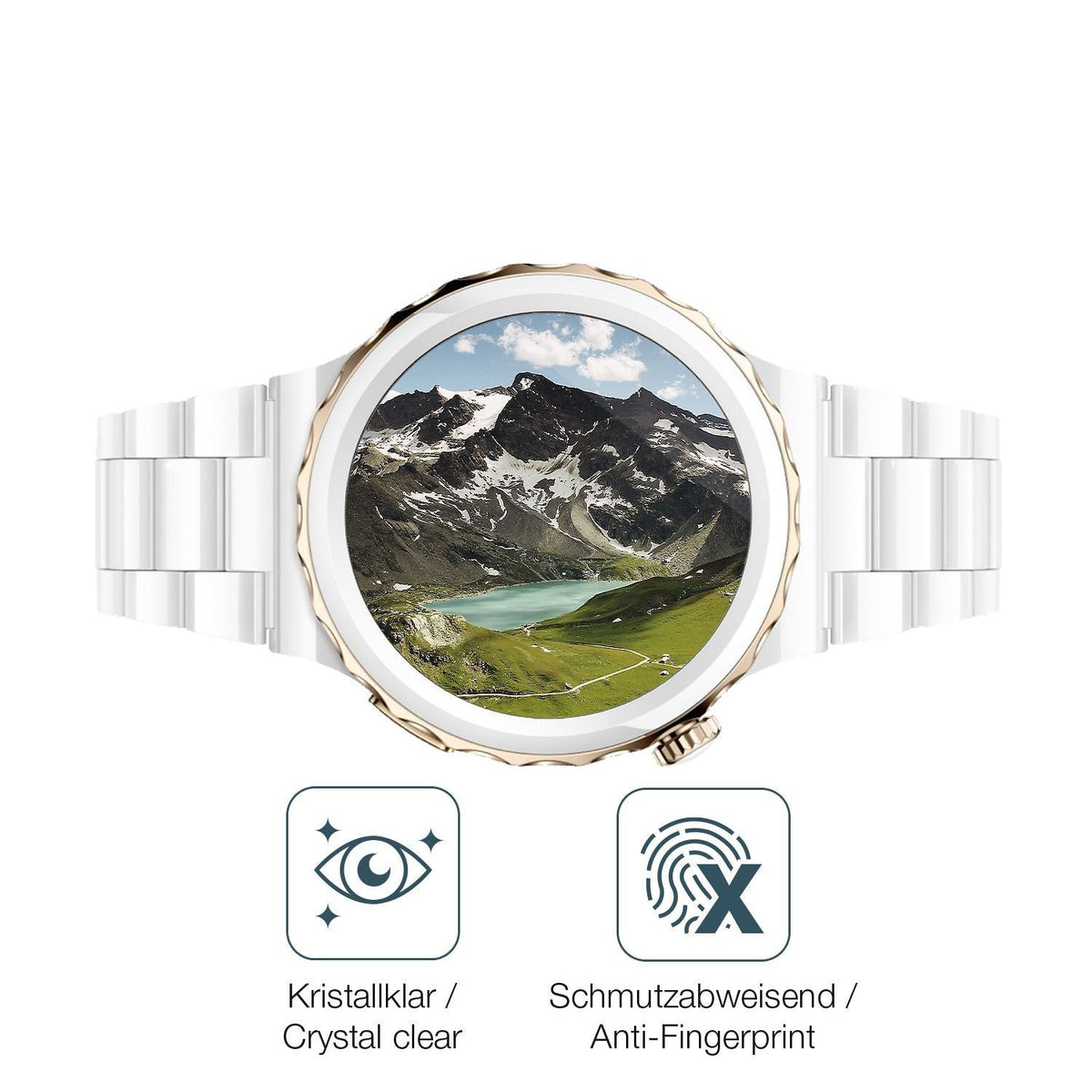 1x 9H Schutzfolie für Huawei Watch GT3 Pro Ceramic (5)