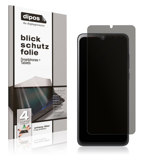 Blickschutzfolie für Lava X2 matt Schutzfolie Priv (1)
