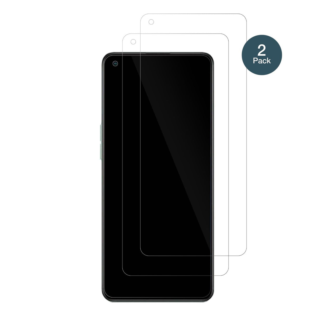 2x 9H Schutzfolie für Oppo Reno7 Z 5G Panzerfolie (2)