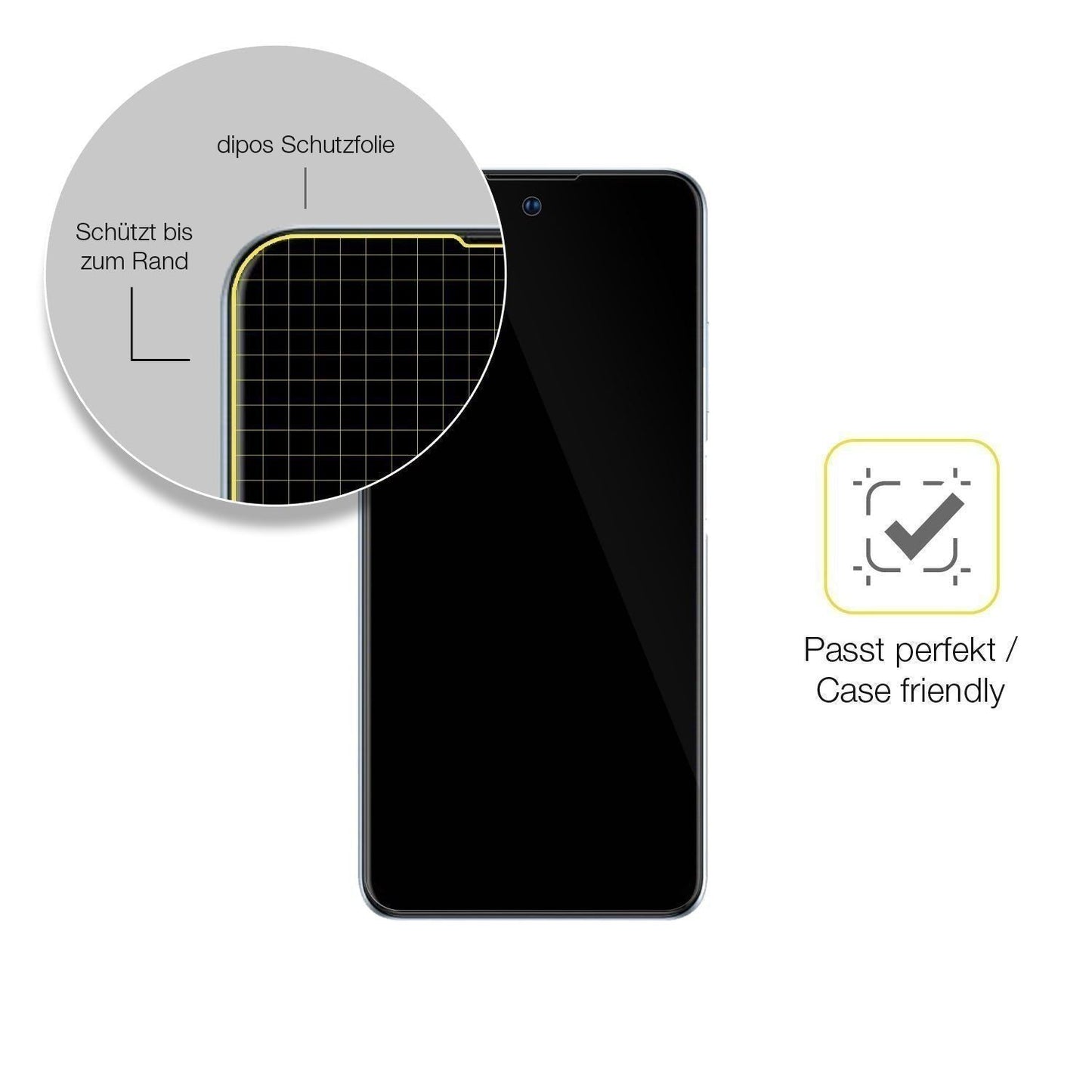 3x 3D Full Cover Schutzfolie für ZTE Blade V40 (6)