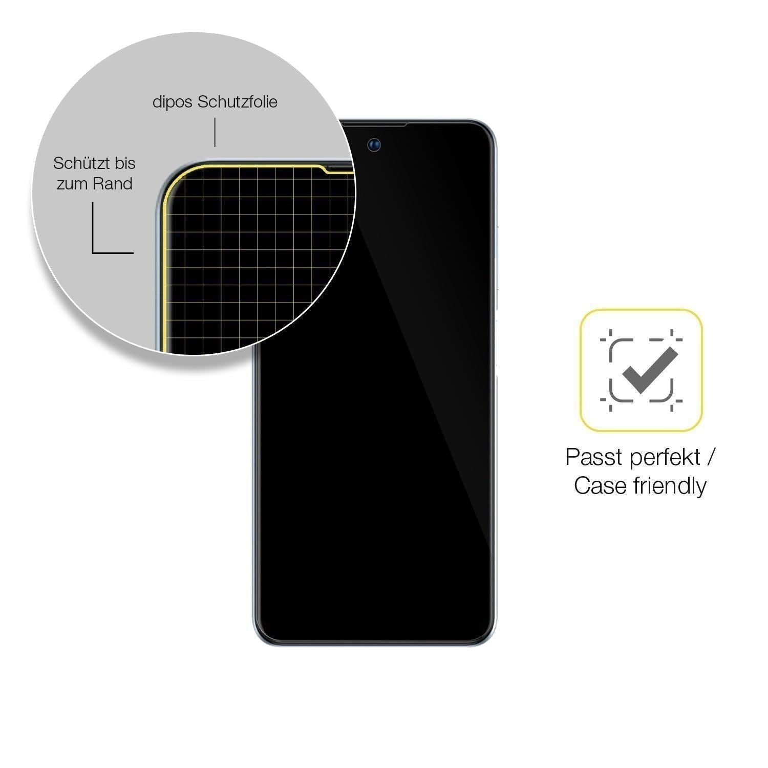 3x 3D Full Cover Schutzfolie für ZTE Blade V40 (6)
