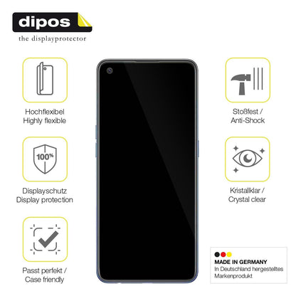 3x 3D Full Cover Schutzfolie für Oppo F19 (7)